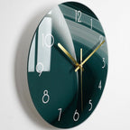 Artistic Modern Glass Wall Clock in 7 Unique Designs | Ridorn-Clocks-Ridorn