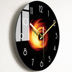 Artistic Modern Glass Wall Clock in 7 Unique Designs | Ridorn-Clocks-Ridorn