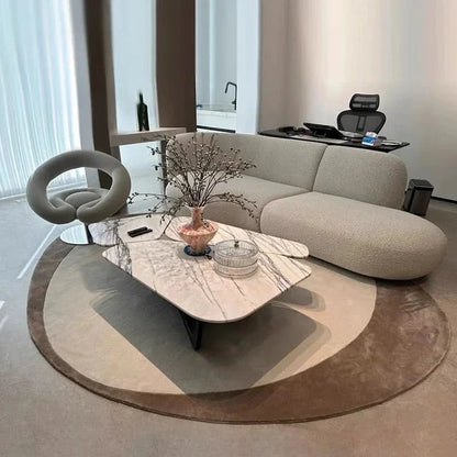 Arvella | Modern Plush Irregular Area Rug for Cozy Spaces | Ridorn