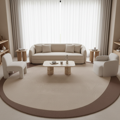 Arvella | Modern Plush Irregular Area Rug for Cozy Spaces | Ridorn