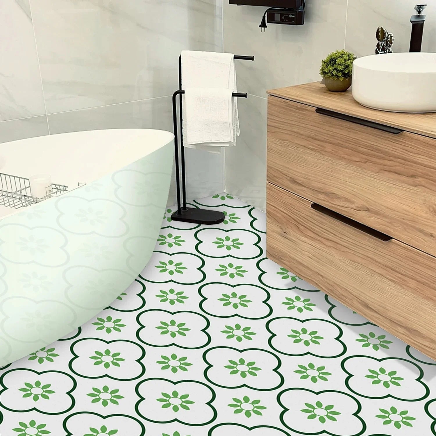 Auran PVC Floor Tiles-Wall Art-Ridorn