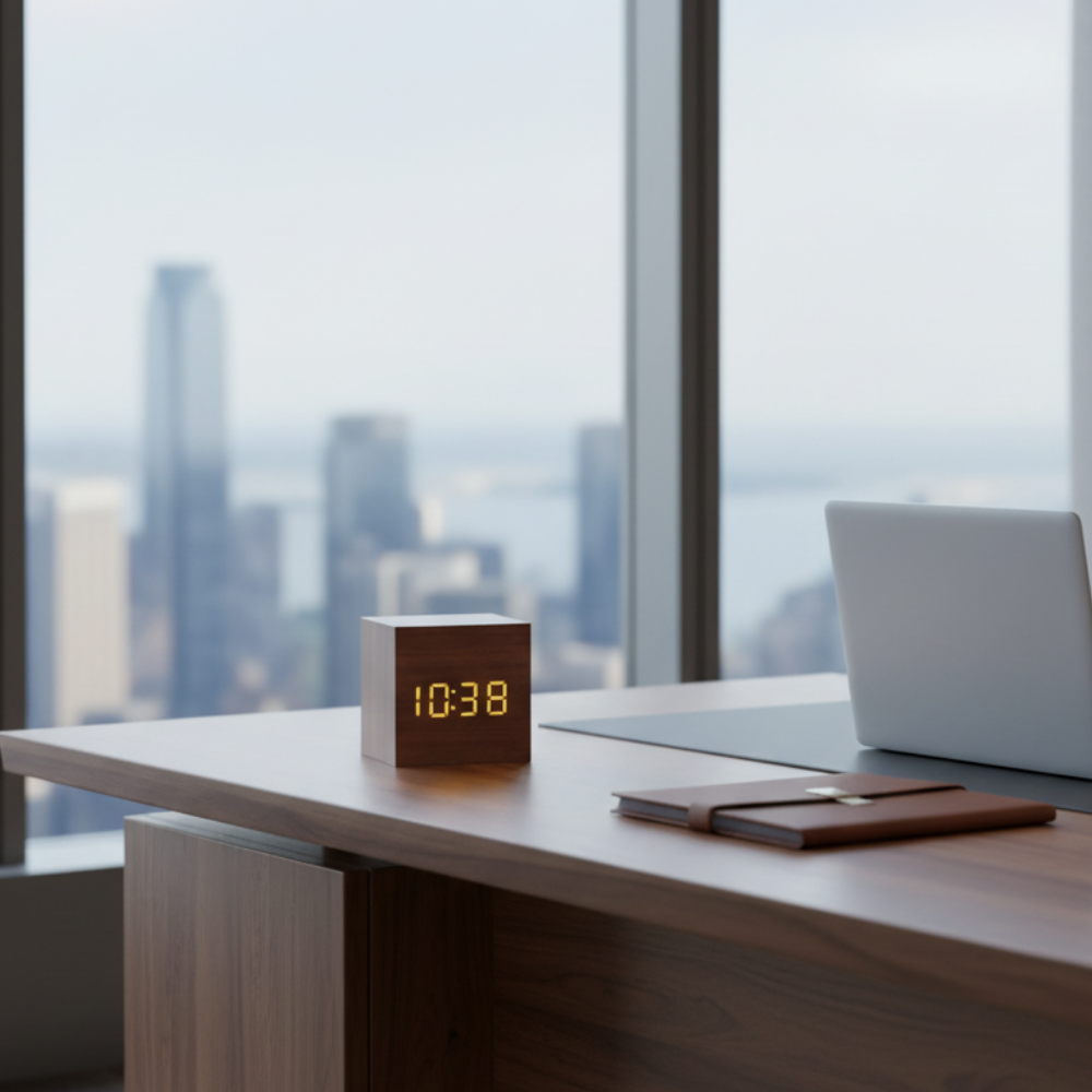 Aurora Sunrise Alarm Clock | Modern LED Display with 3 | Ridorn-Alarm Clocks-Ridorn