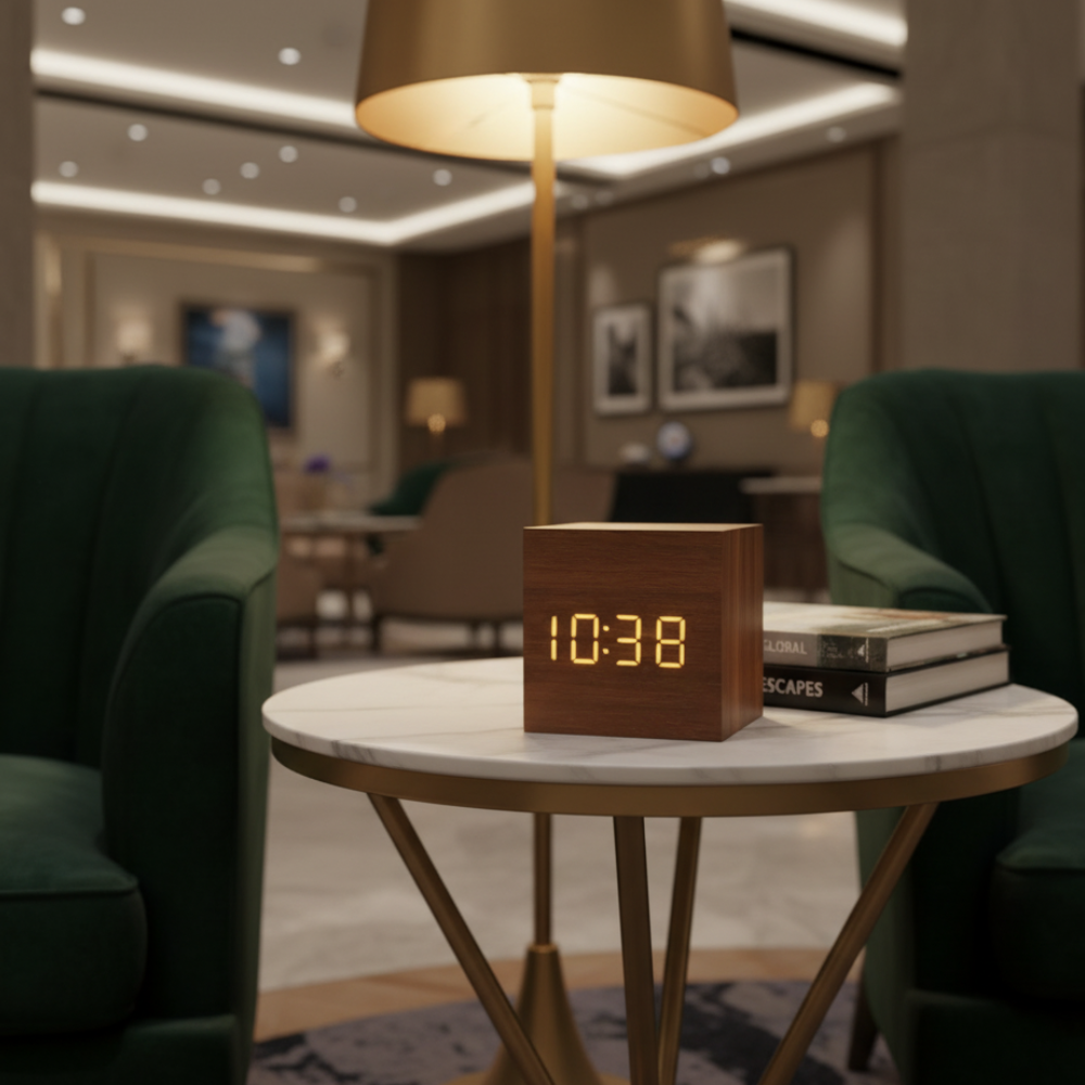 Aurora Sunrise Alarm Clock | Modern LED Display with 3 | Ridorn-Alarm Clocks-Ridorn
