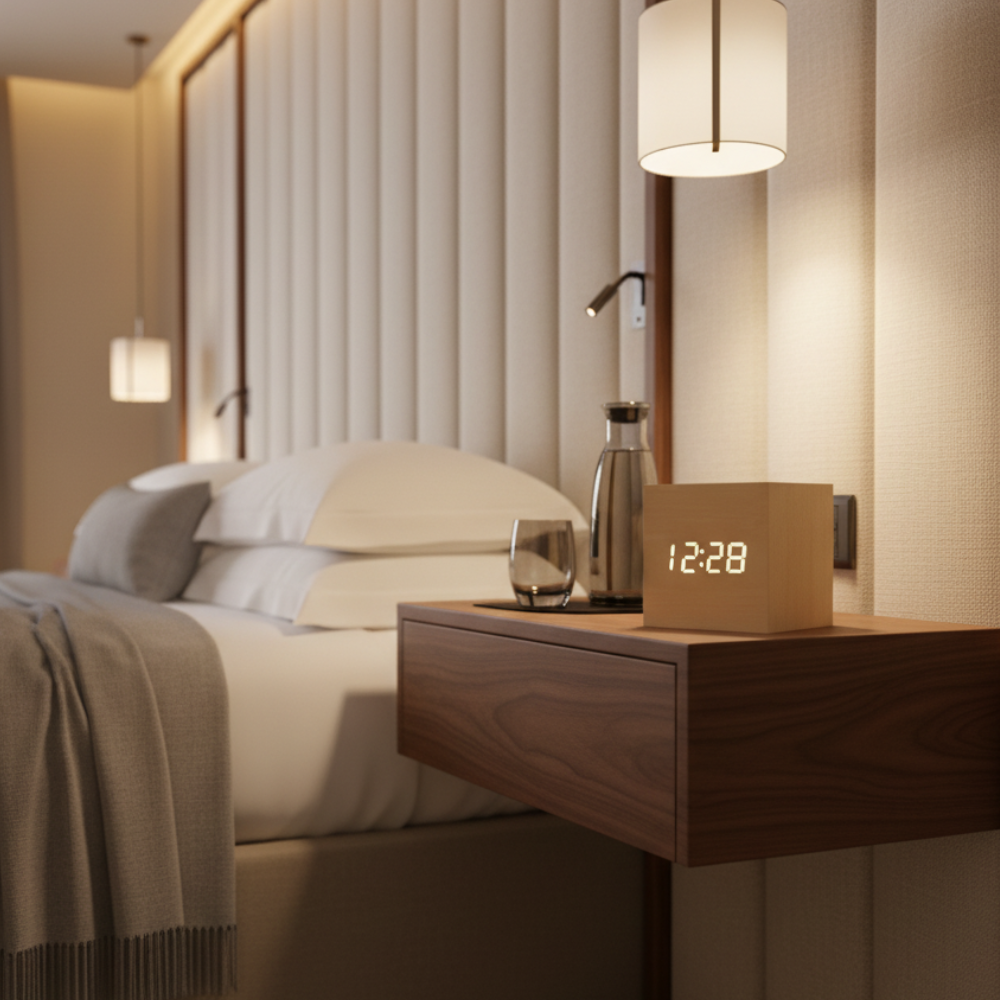 Aurora Sunrise Alarm Clock | Modern LED Display with 3 | Ridorn-Alarm Clocks-Ridorn