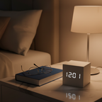Aurora Sunrise Alarm Clock | Modern LED Display with 3 | Ridorn-Alarm Clocks-Ridorn