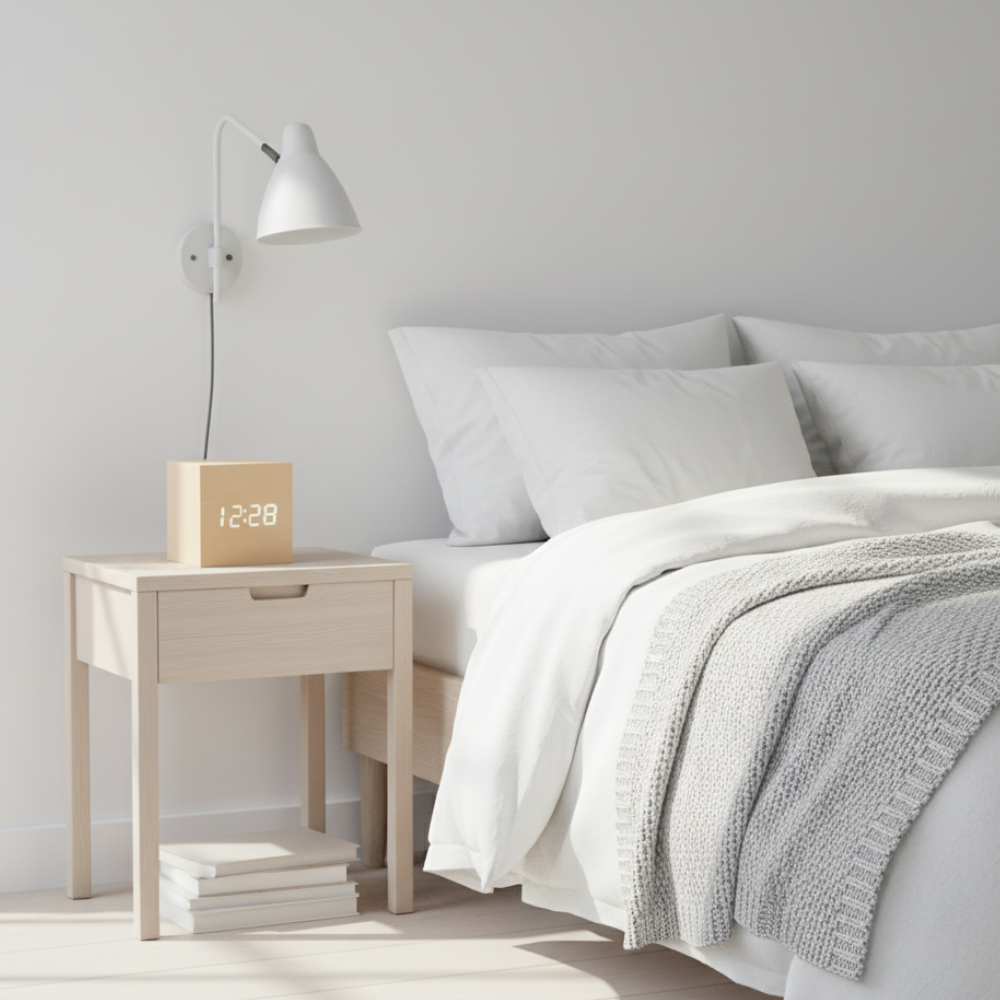 Aurora Sunrise Alarm Clock | Modern LED Display with 3 | Ridorn-Alarm Clocks-Ridorn