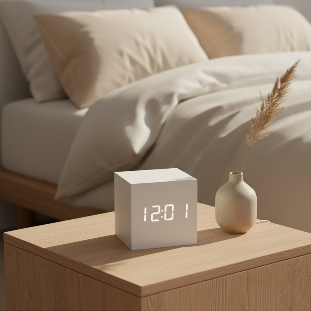 Aurora Sunrise Alarm Clock | Modern LED Display with 3 | Ridorn-Alarm Clocks-Ridorn