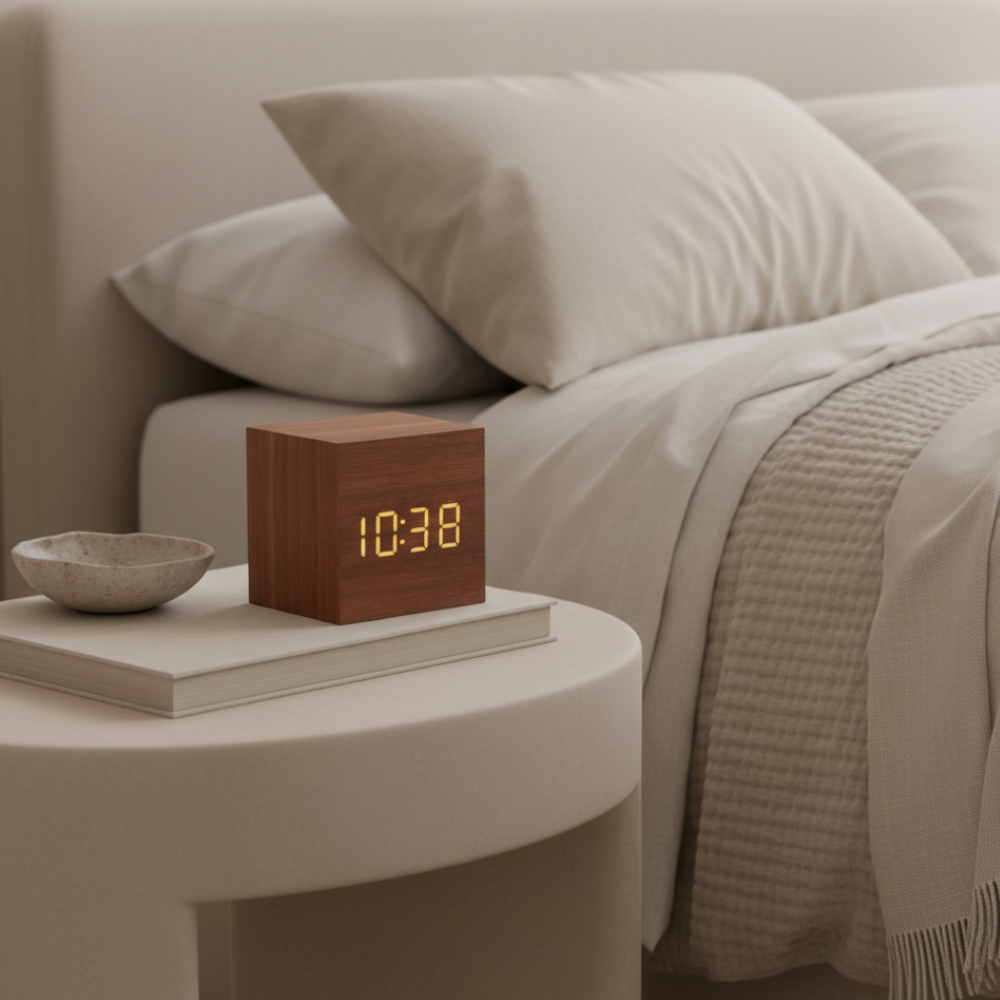 Aurora Sunrise Alarm Clock | Modern LED Display with 3 | Ridorn-Alarm Clocks-Ridorn