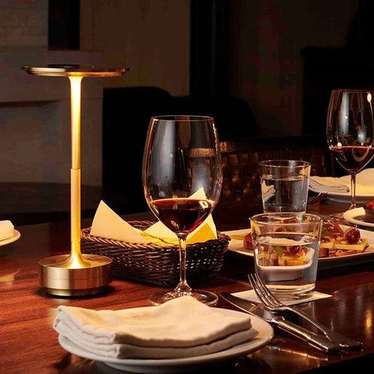 Rechargeable Aluminum Touch Table Lamp | Ridorn