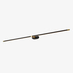 Modern wall light linear LED front view