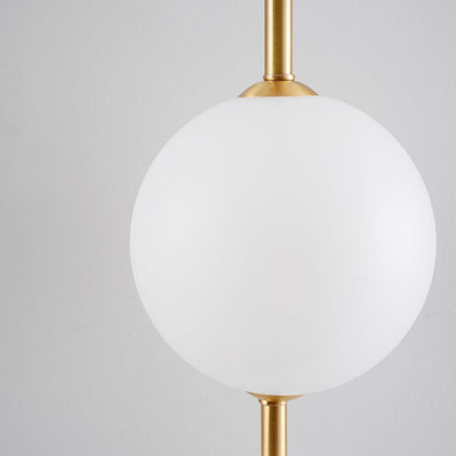 Modern Wall Light | Vertical Glass Globe | Ridorn