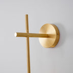 Modern Wall Light | Vertical Glass Globe | Ridorn