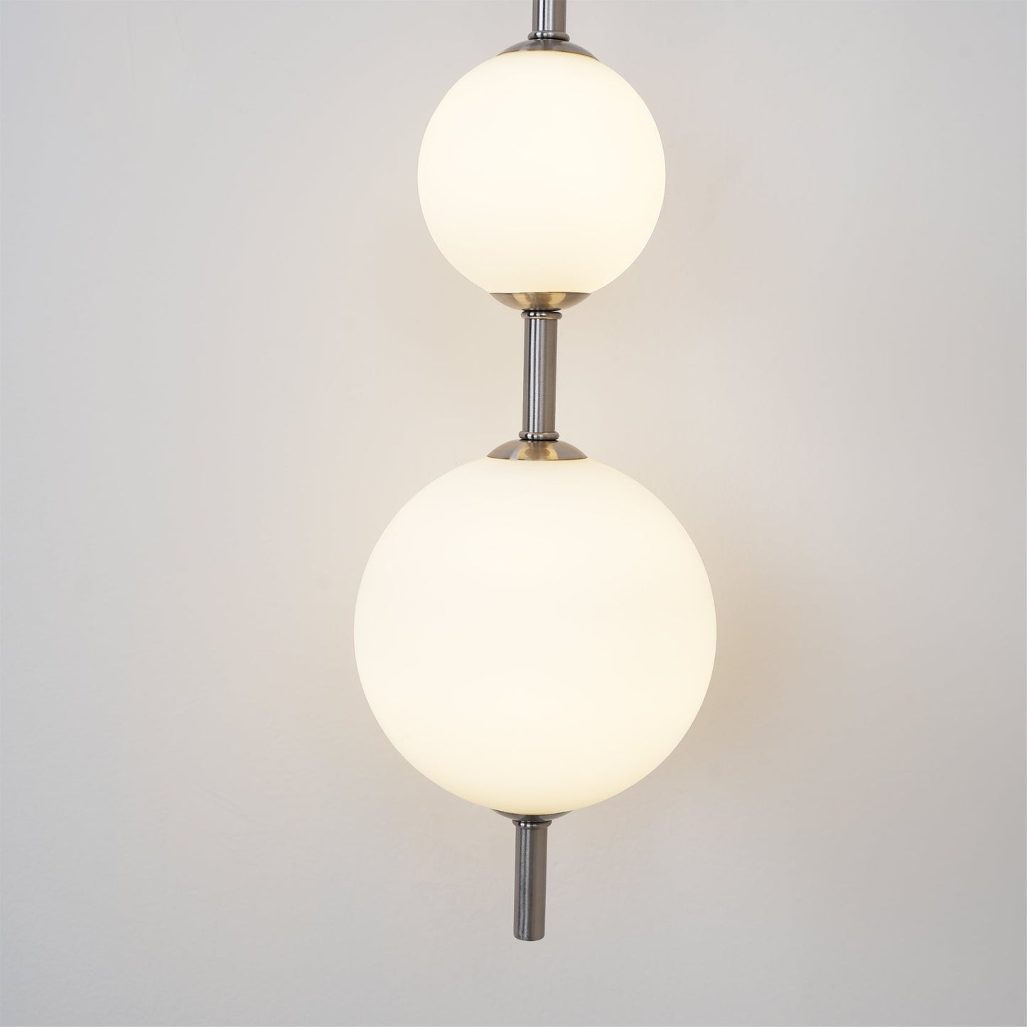 Modern Wall Light | Vertical Glass Globe | Ridorn