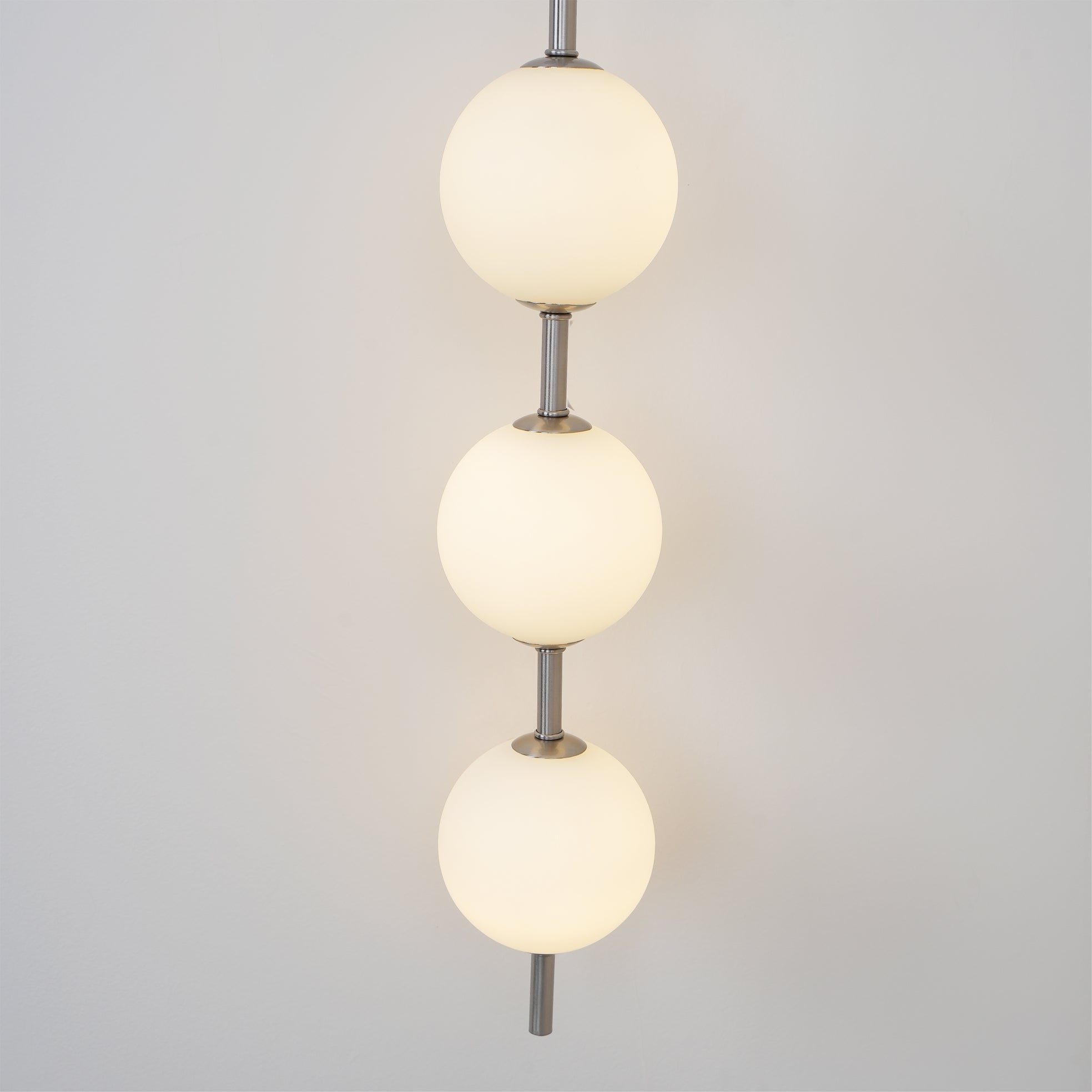 Modern Wall Light | Vertical Glass Globe | Ridorn