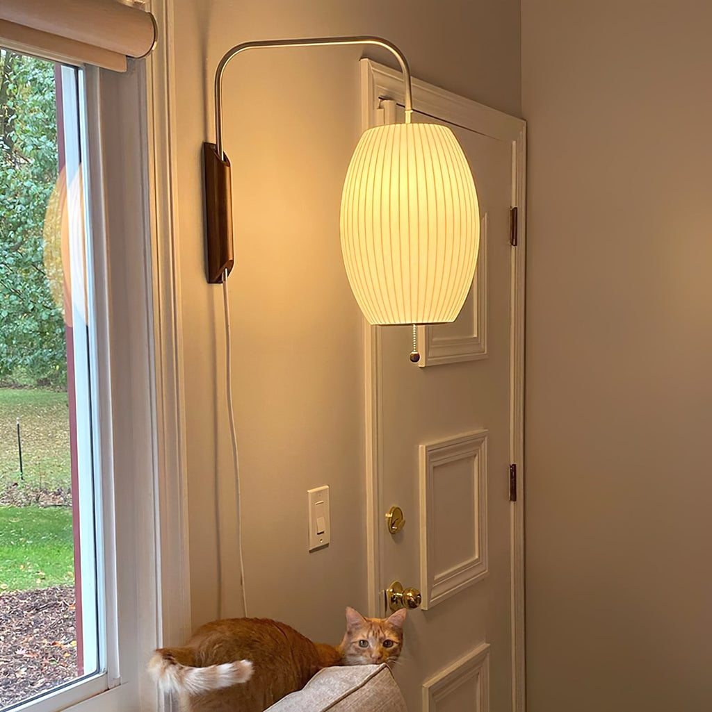 Bedroom Wall Light | Swivel Globe Design | Ridorn