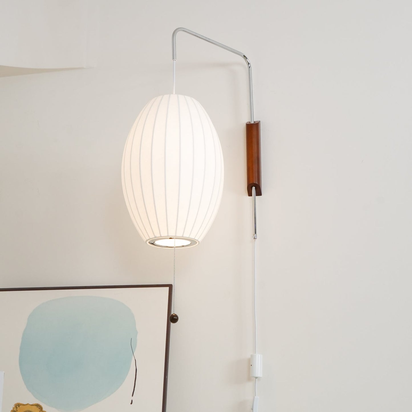 Bedroom Wall Light | Swivel Globe Design | Ridorn