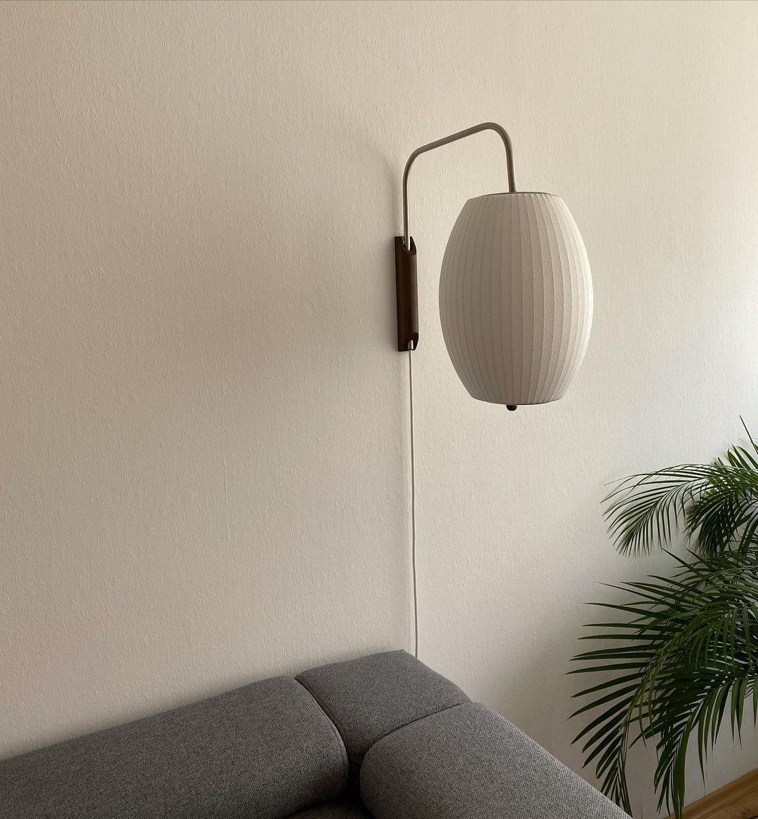Bedroom Wall Light | Swivel Globe Design | Ridorn
