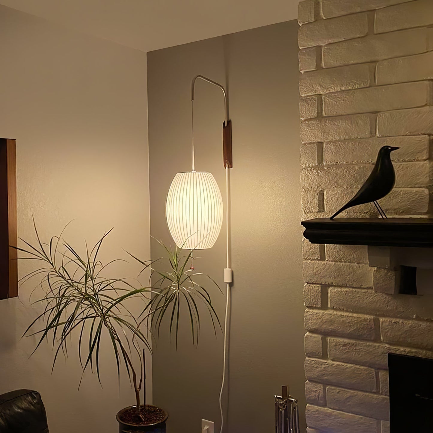 Bedroom Wall Light | Swivel Globe Design | Ridorn