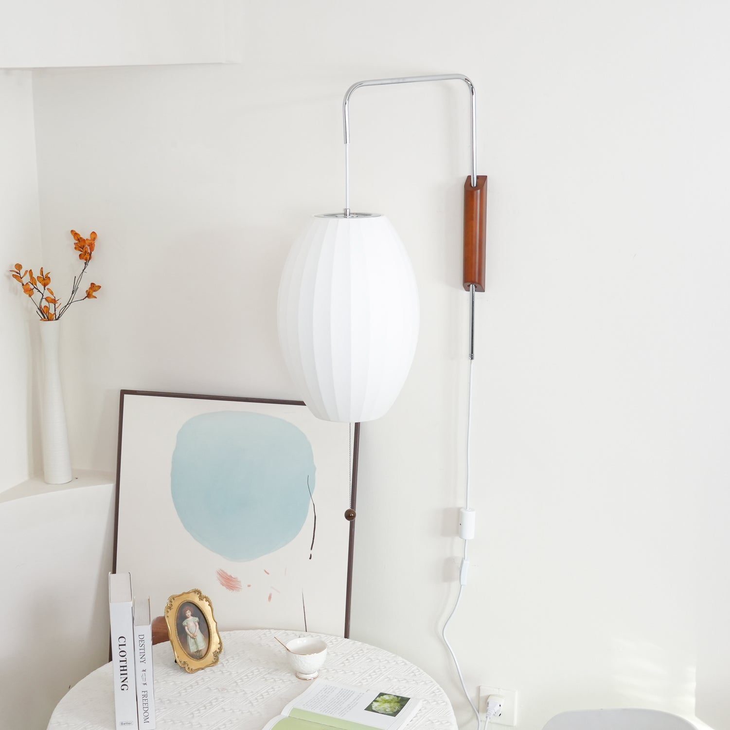 Bedroom Wall Light | Swivel Globe Design | Ridorn