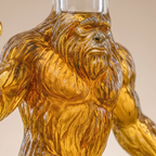 Bigfoot Whiskey Decanter, Novelty Glass Bottle for Home Bar & Liquor Display-Ridorn