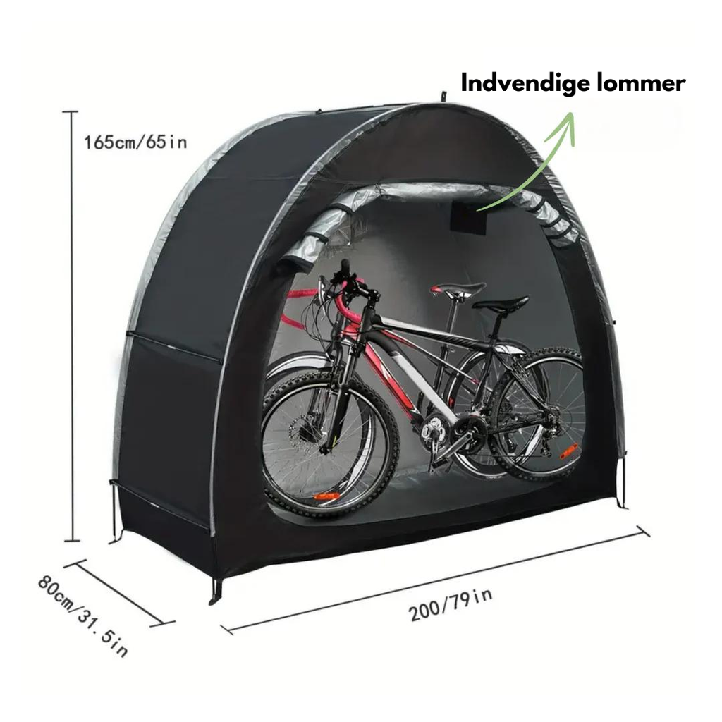 Bike Storage Tent for 2 Bicycles, Waterproof Outdoor Bicycle Cover Shelter-Ridorn