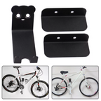 Bike Wall Mount Hook, Space-Saving Steel Bicycle Storage Hanger for Garage-Ridorn