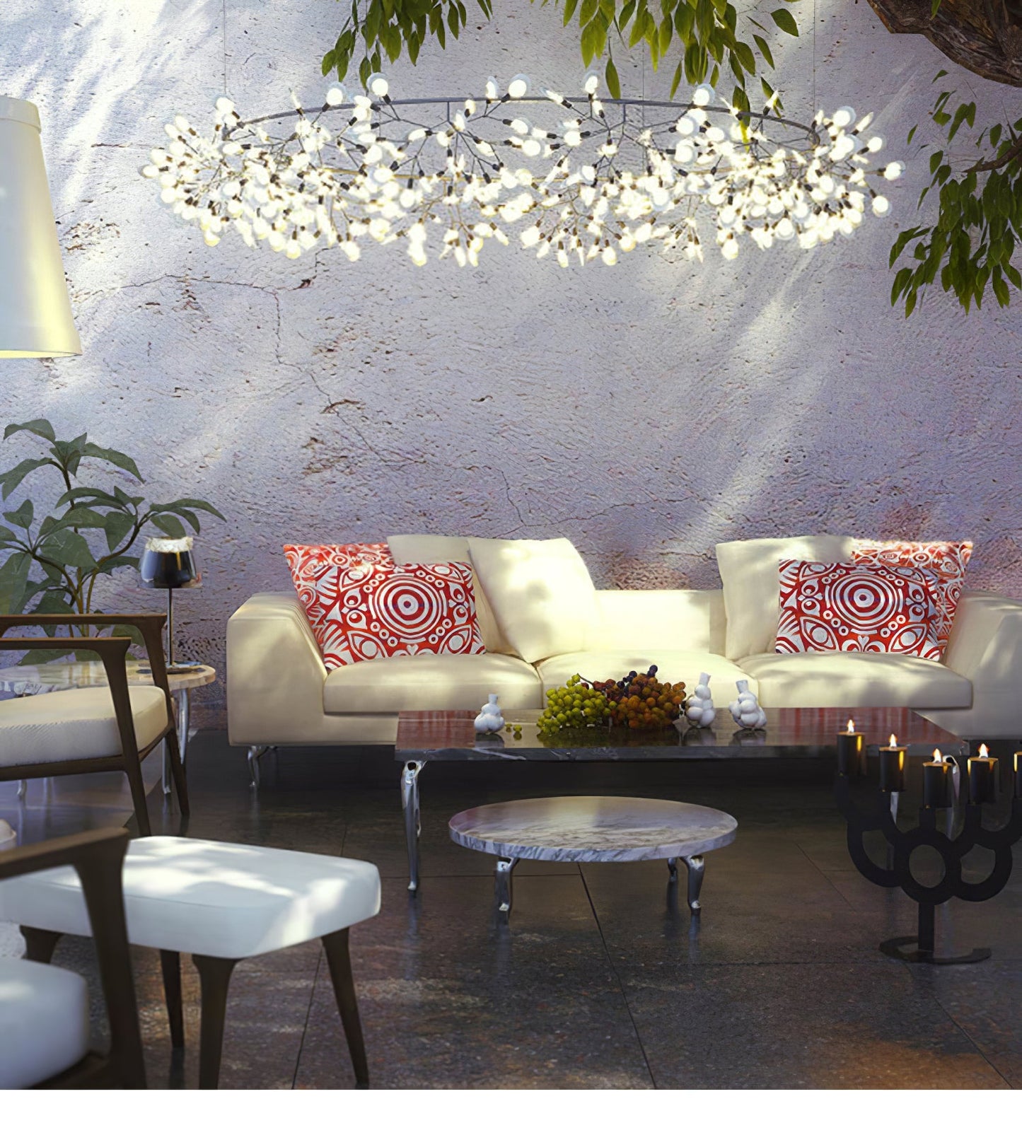 Branch-Inspired Chandelier | Multi-Head Ceiling Light | Ridorn