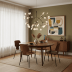 Branch-Inspired Chandelier | Multi-Head Ceiling Light | Ridorn
