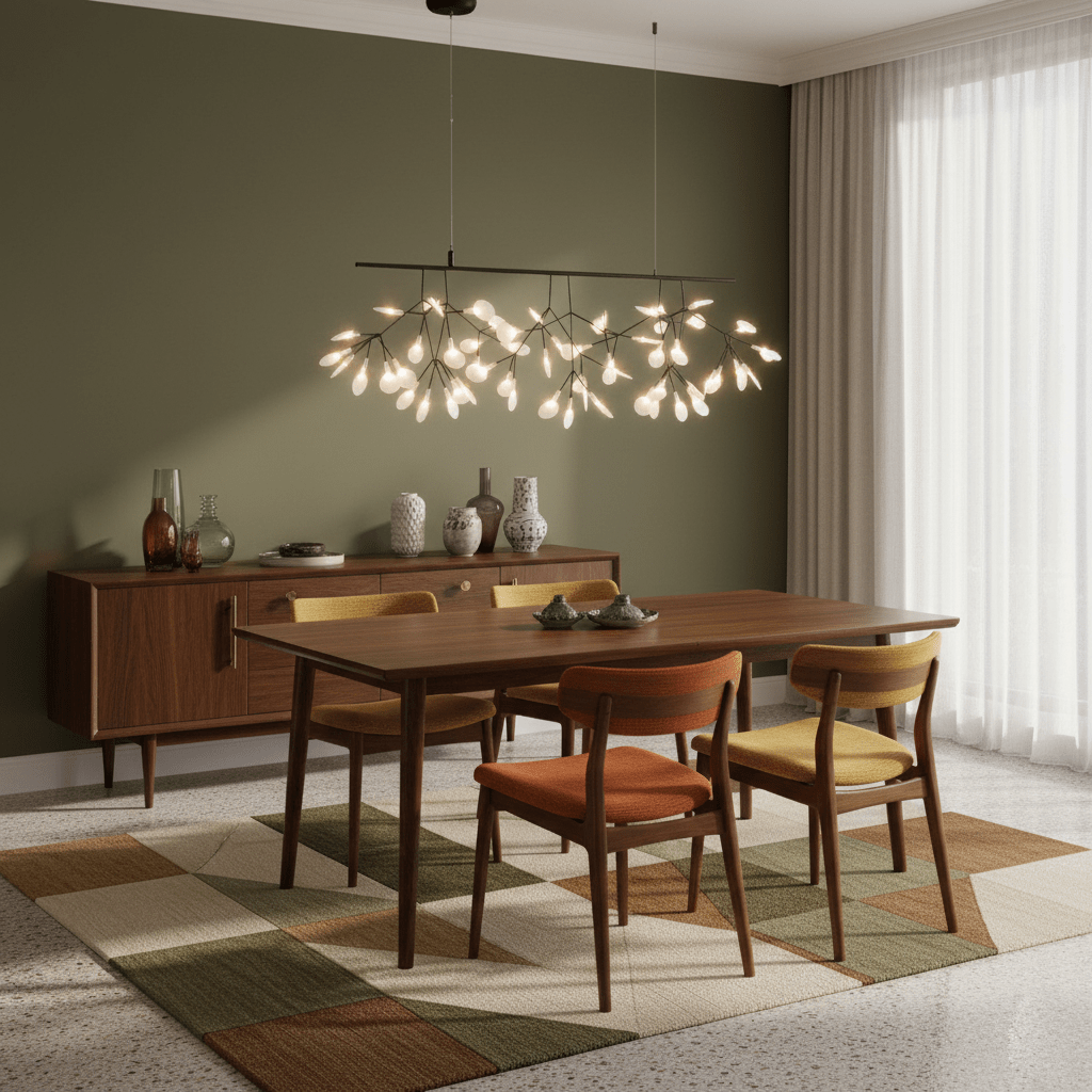 Branch-Inspired Chandelier | Multi-Head Ceiling Light | Ridorn