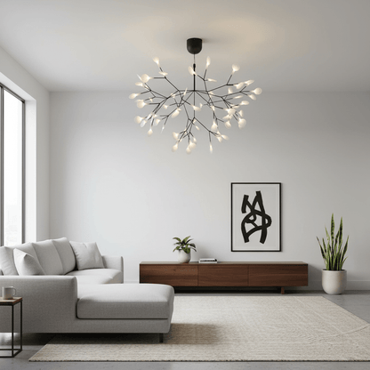 Branch-Inspired Chandelier | Multi-Head Ceiling Light | Ridorn