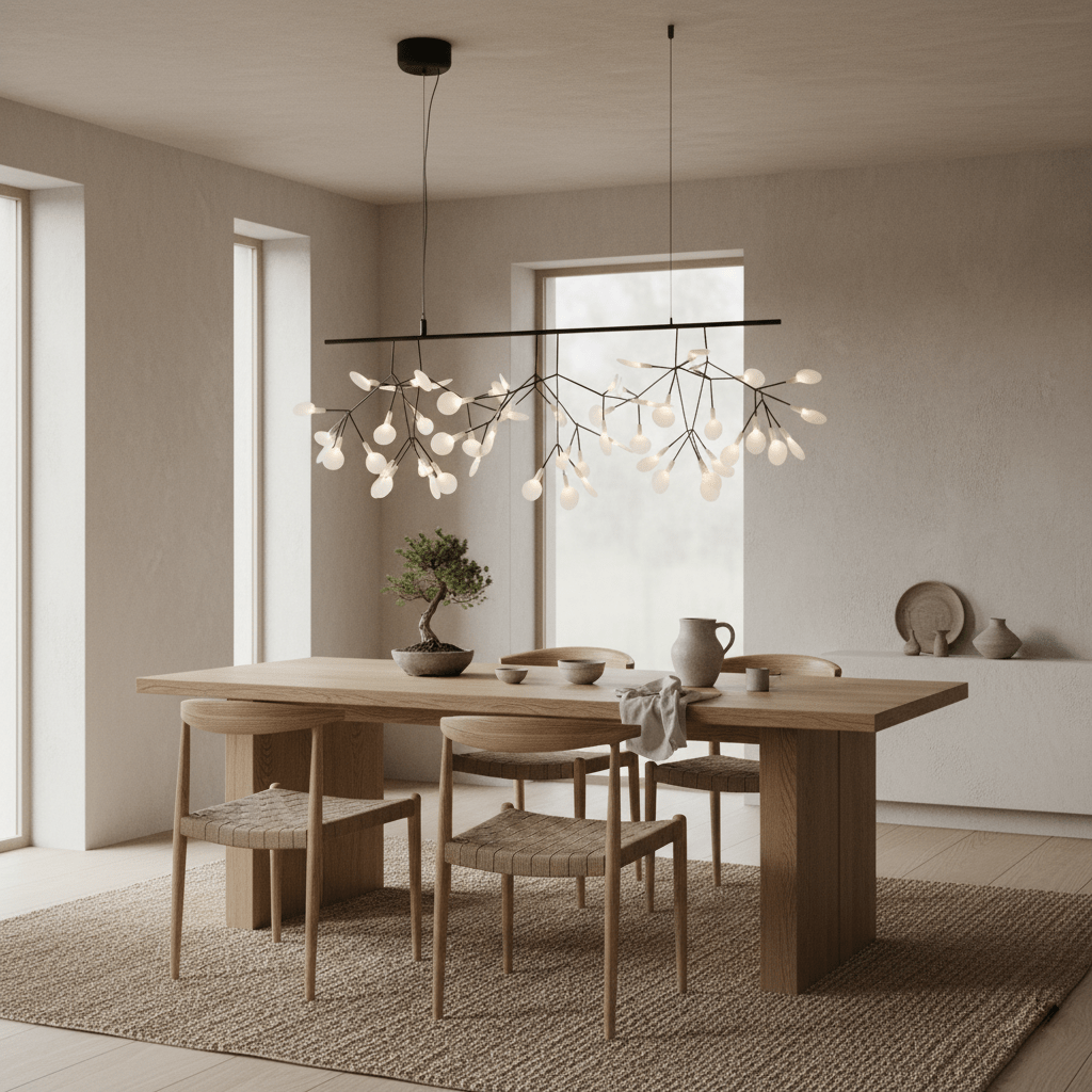 Branch-Inspired Chandelier | Multi-Head Ceiling Light | Ridorn