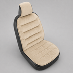 Breathable Car Seat Cushion, Super Soft Padded Comfort Pad for Front Seats