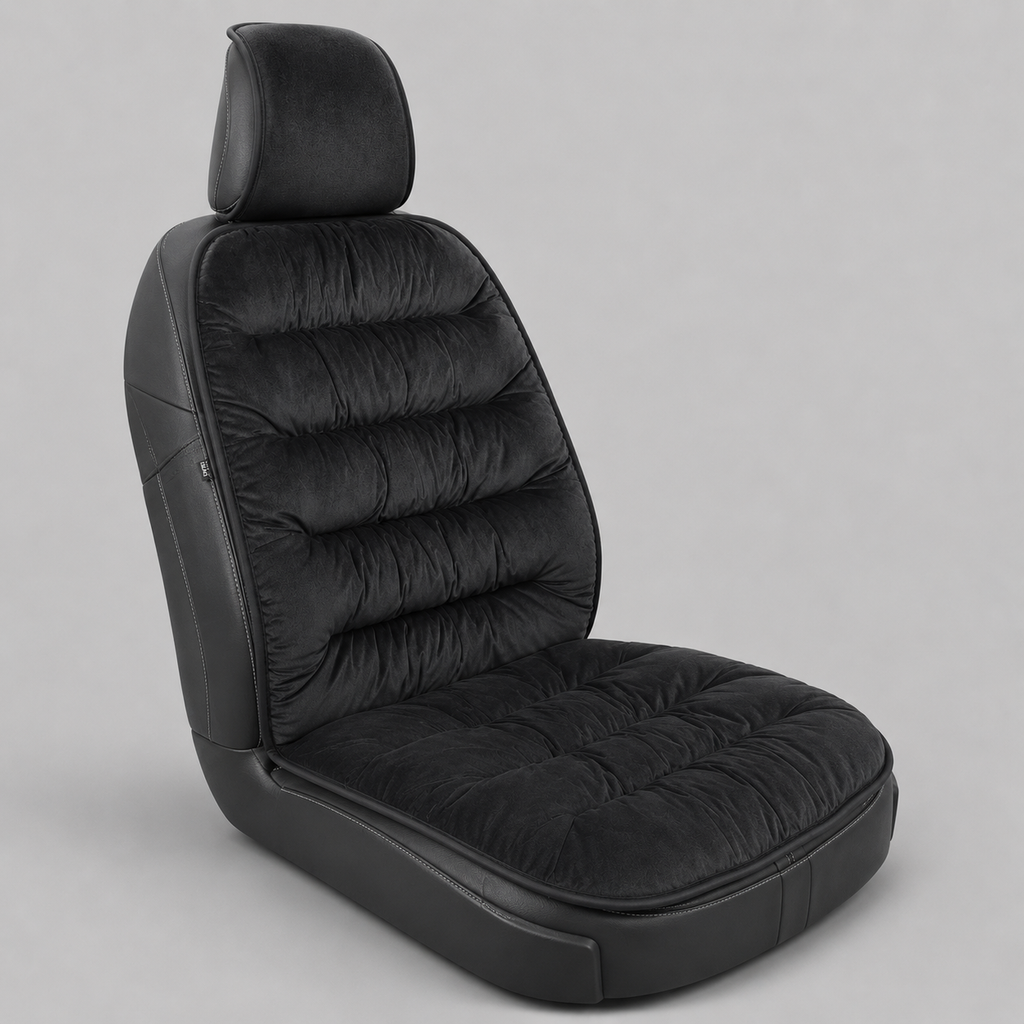 Breathable Car Seat Cushion, Super Soft Padded Comfort Pad for Front Seats