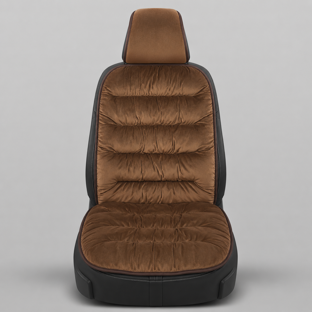 Breathable Car Seat Cushion, Super Soft Padded Comfort Pad for Front Seats