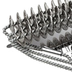 Bristle-Free BBQ Grill Brush, Rust-Resistant Stainless Steel Grill Cleaner Tool-Ridorn
