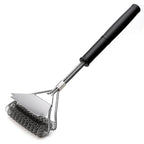 Bristle-Free BBQ Grill Brush, Rust-Resistant Stainless Steel Grill Cleaner Tool-Ridorn