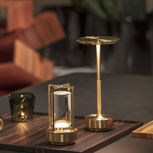 Rechargeable Aluminum Touch Table Lamp | Ridorn