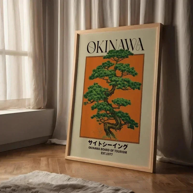 Caelford Okinawa Canvas Poster-Wall Art-Ridorn