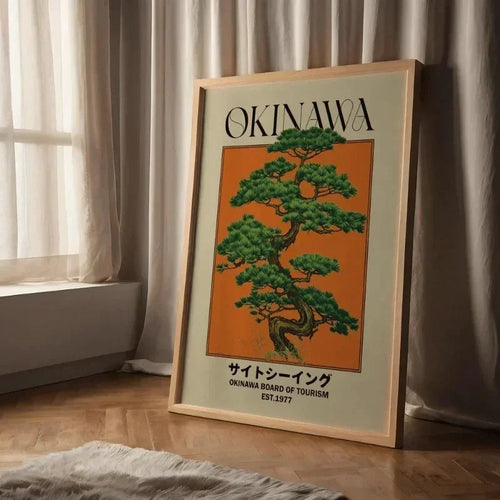 Caelford Okinawa Canvas Poster-Wall Art-Ridorn