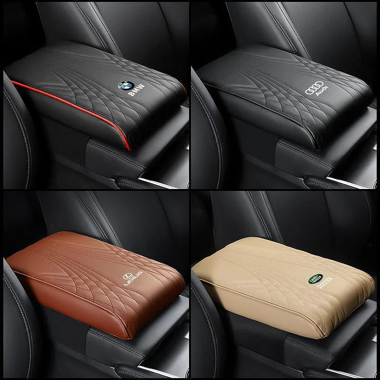 Car Armrest Cushion, Soft Center Console Cover Pad for Comfortable Driving-Ridorn