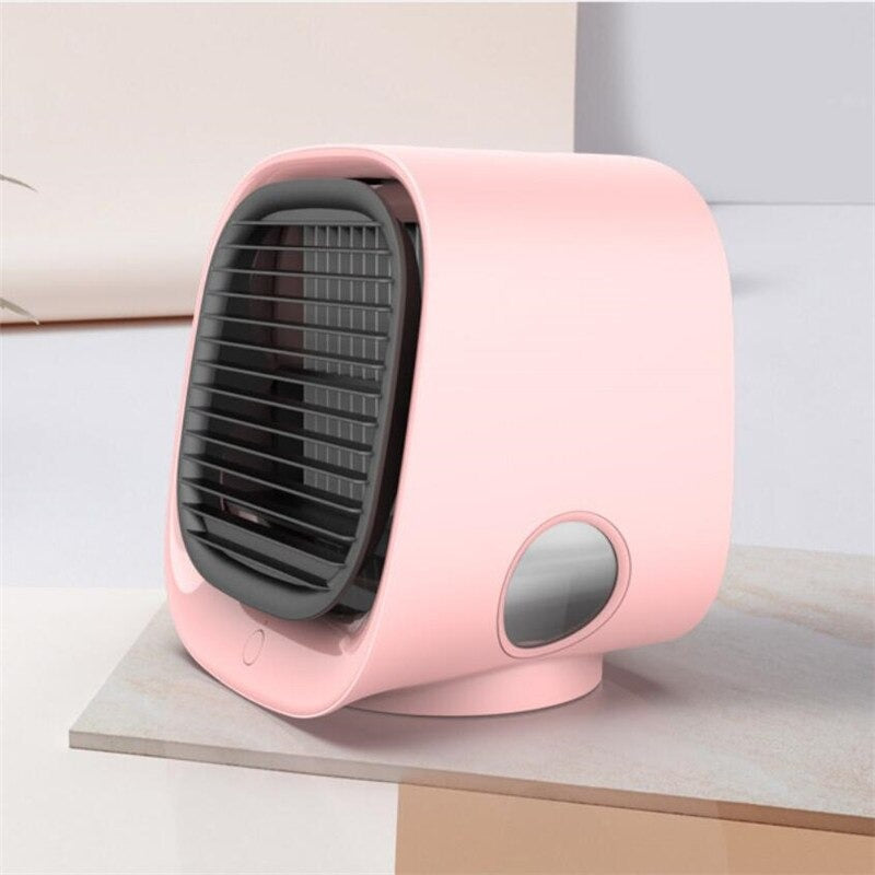 Car Portable Air Conditioner, USB Mini Personal Cooling Unit for Vehicles-Ridorn