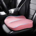 Car Seat Booster Cushion, Memory Foam Height Increase Wedge for Driving Comfort-Ridorn
