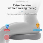 Car Seat Booster Cushion, Memory Foam Height Increase Wedge for Driving Comfort-Ridorn
