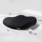 Car Seat Booster Cushion, Memory Foam Height Increase Wedge for Driving Comfort-Ridorn