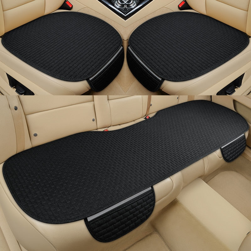 Car Seat Organizer Mat, Universal Anti-Slip Seat Pocket Cover for Interior Storage-Ridorn