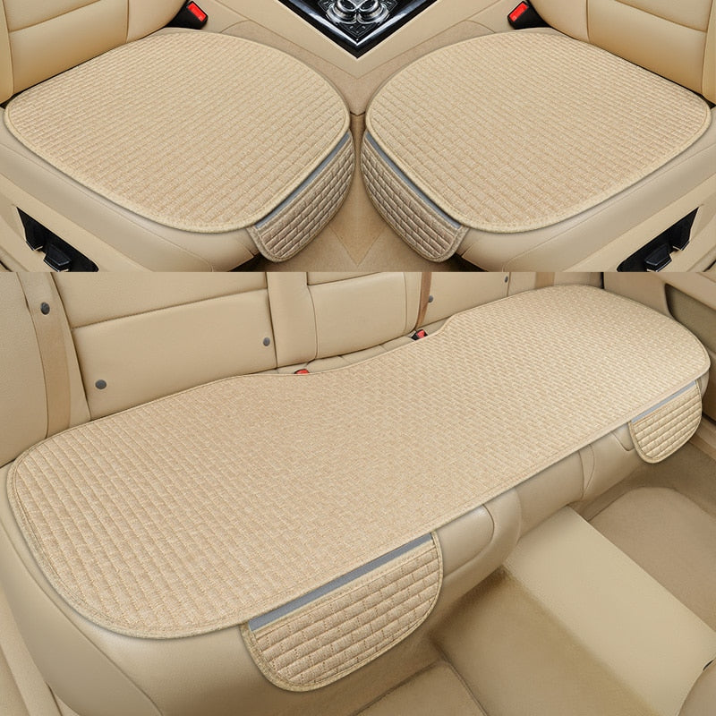 Car Seat Organizer Mat, Universal Anti-Slip Seat Pocket Cover for Interior Storage-Ridorn