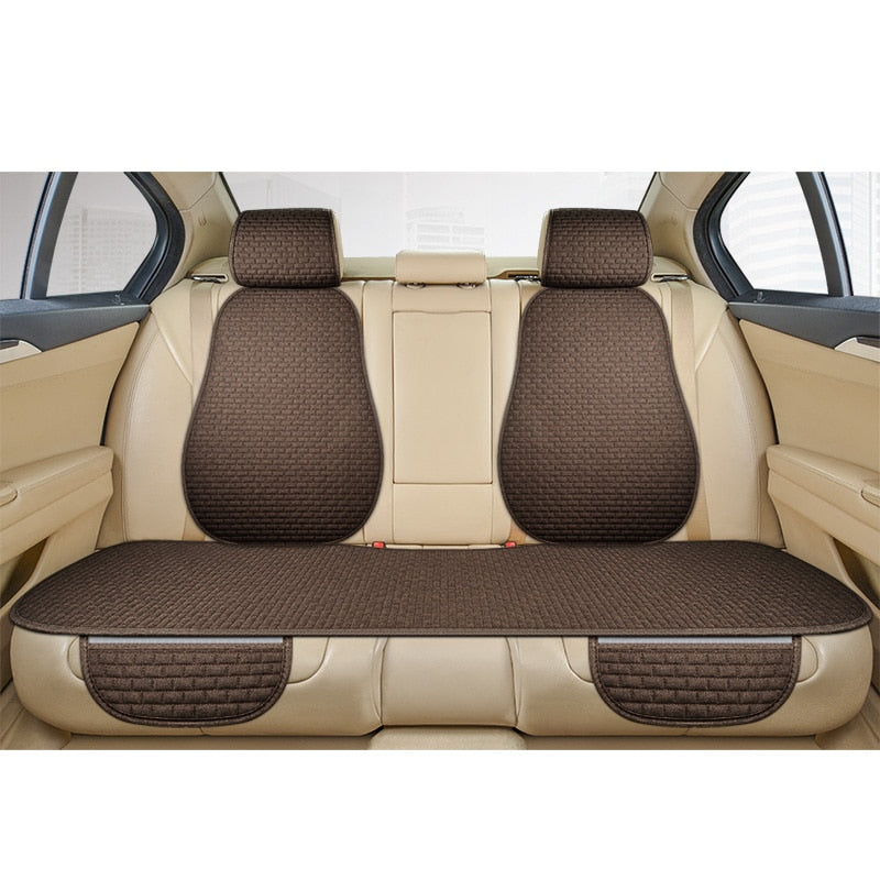 Car Seat Organizer Mat, Universal Anti-Slip Seat Pocket Cover for Interior Storage-Ridorn