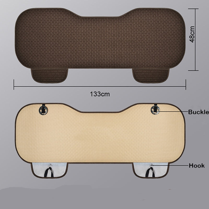 Car Seat Organizer Mat, Universal Anti-Slip Seat Pocket Cover for Interior Storage-Ridorn