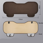 Car Seat Organizer Mat, Universal Anti-Slip Seat Pocket Cover for Interior Storage-Ridorn