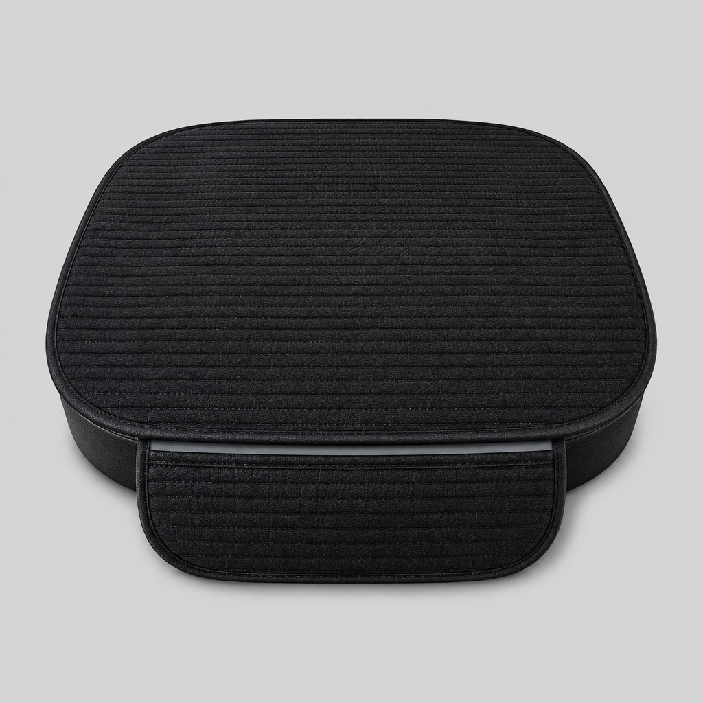 Car Seat Organizer Mat, Universal Anti-Slip Seat Pocket Cover for Interior Storage